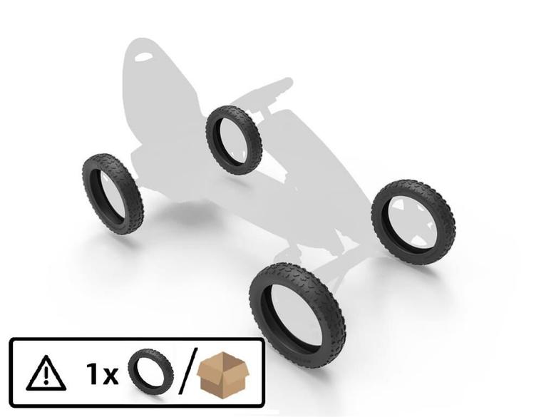 Reifen 12x2.50-9 All Terrain (Gelände)