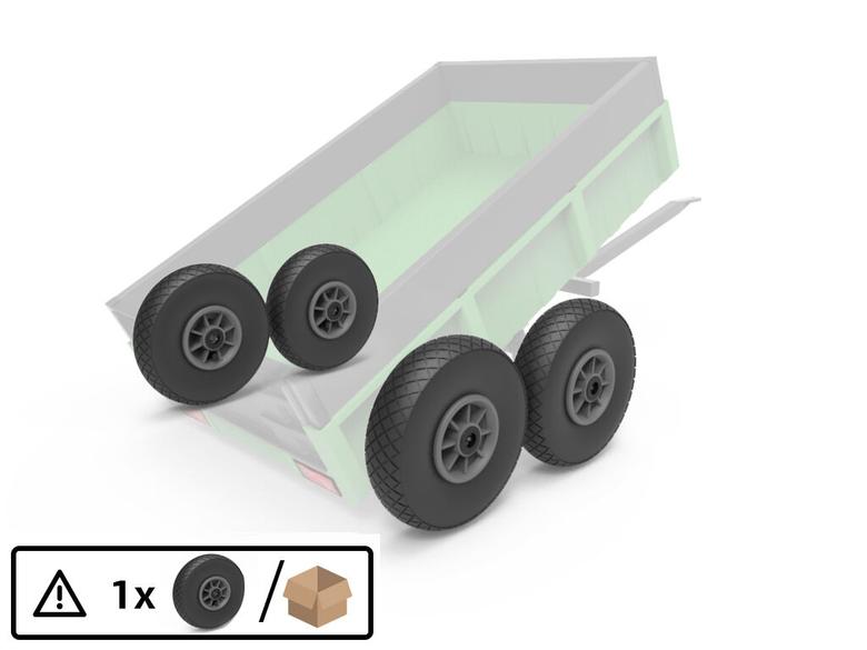 Wheel grey 300x4 needle bearing