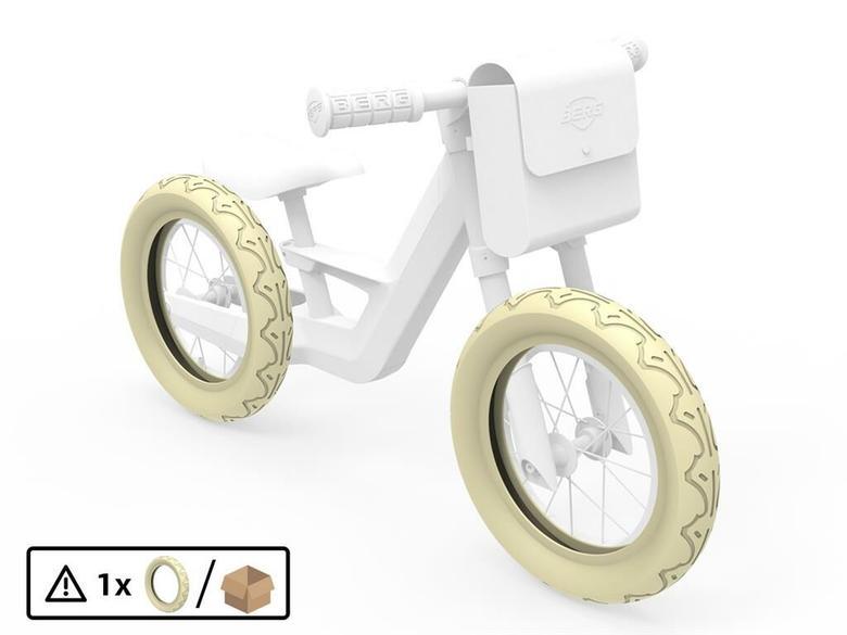 Tire 12.5x2.25-8 slick beige