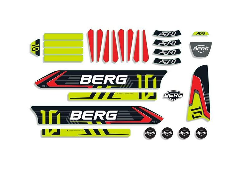 Buzzy - Set d'étiquettes Aero