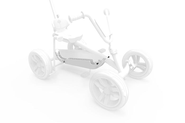 Buzzy 2-in-1 - Chain guard white