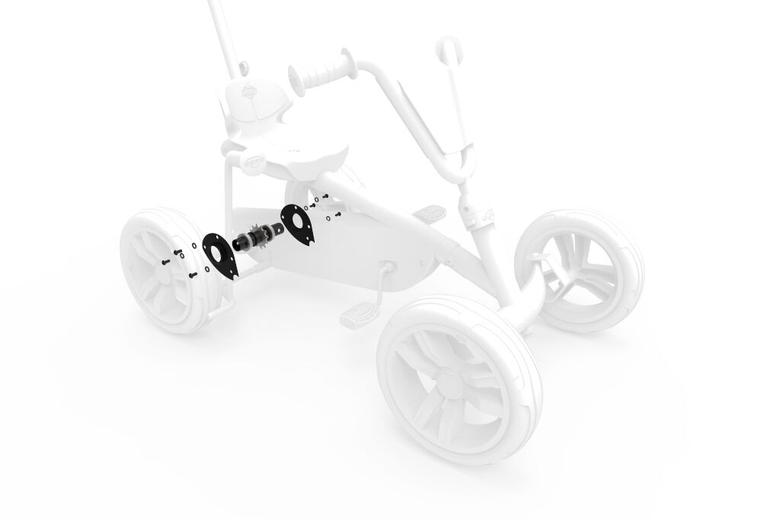 Buzzy 2-in-1 - Hinterachs-Set innen