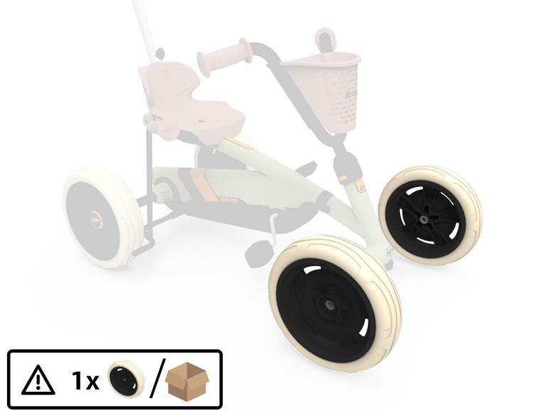 Wheel 9x2 - Black/Beige Front