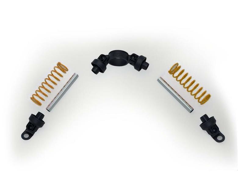 Buzzy - Shock absorber orange (2x)