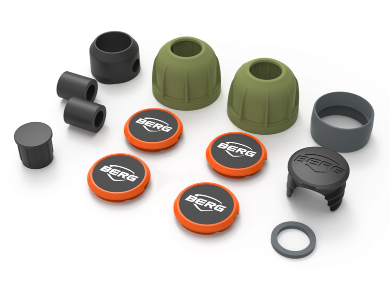 Buzzy - Kunststof onderdelen Retro Green