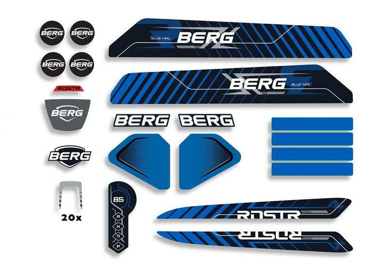 Reppy - Aufkleber-Set Roadster