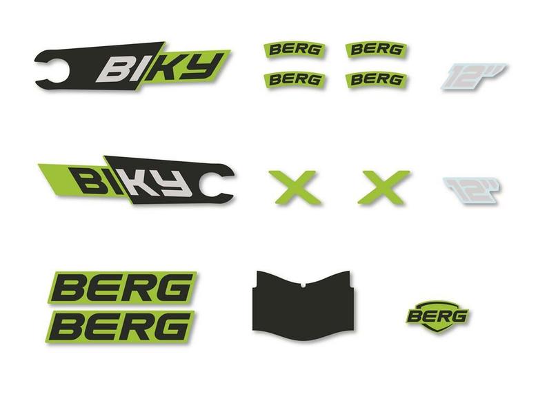 Biky - Sticker set City Green