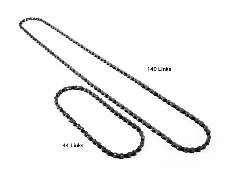XXL Frame E-BFR-3 - Chain 140s + chain 44s