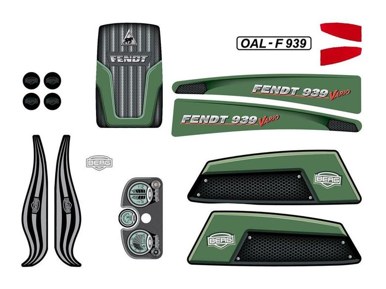 XL Frame - Sticker set Fendt