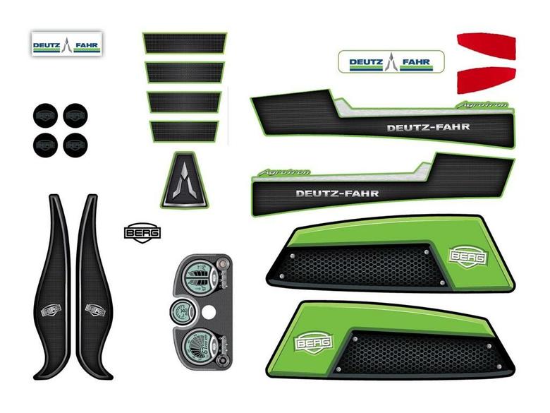 XL Frame - Sticker set DEUTZ-FAHR