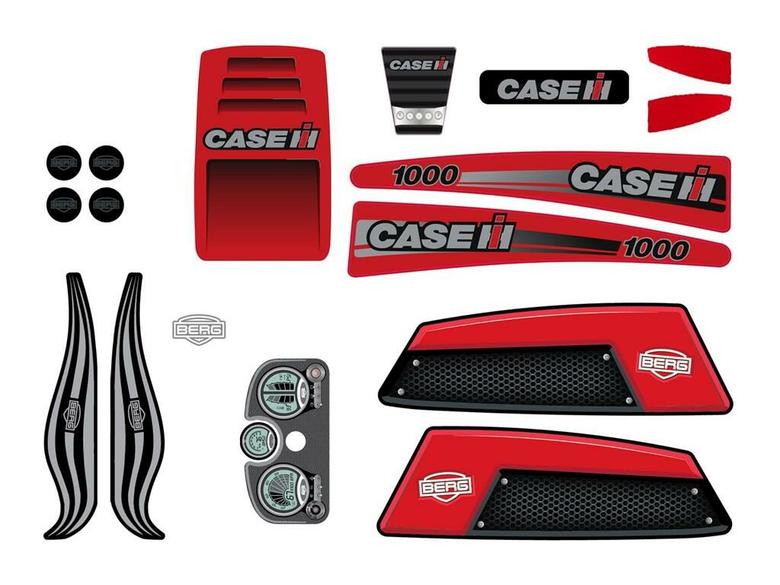 XL Rahmen - Aufkleber-Set Case IH