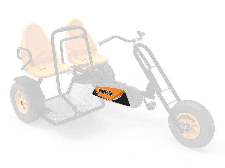 XL Rahmen - Aufkleber-Set Duo Chopper