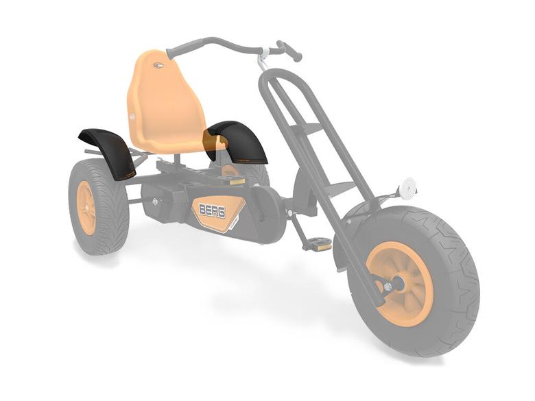 XL Frame - Rear mudguards 71° Chopper