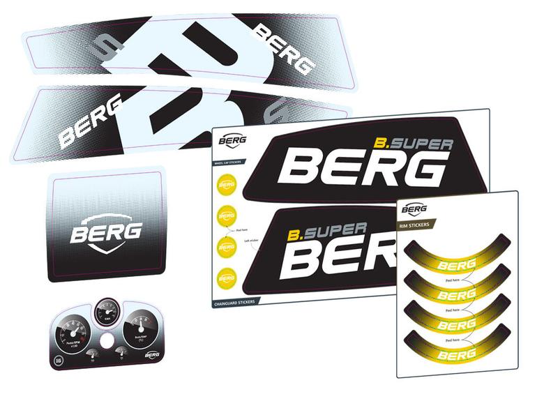 XL/XXL Frame - Sticker set B.Super Yellow