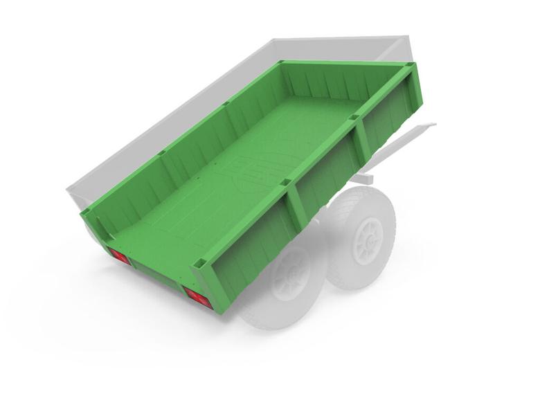 Large Trailer - Container, green