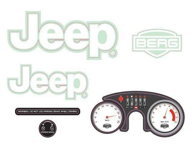 Rally - Aufkleber-Set Jeep® Adventure