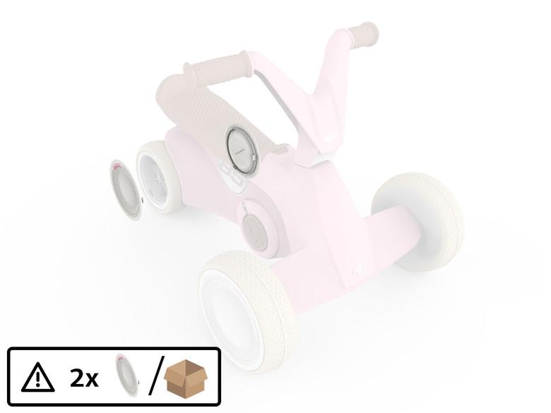BERG GO² Retro Pink - Radkappe Hinterrad (2x)
