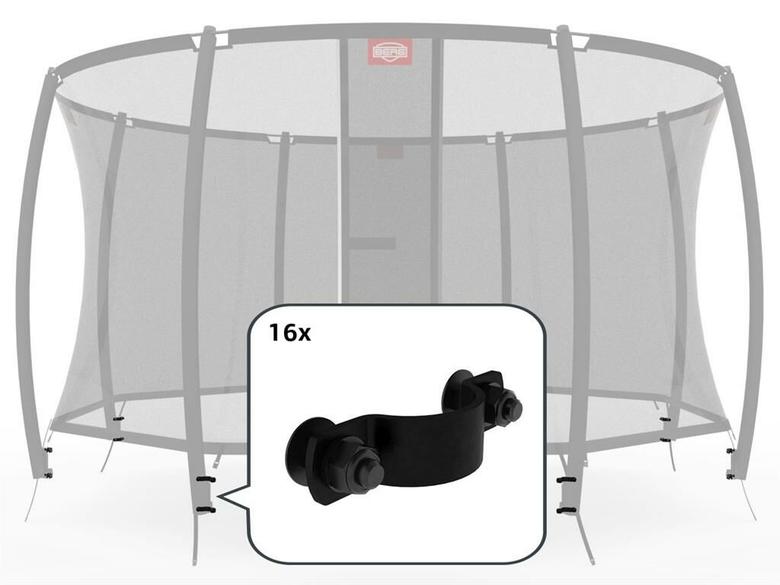 Safety Net Deluxe - Fasteners for 8 poles