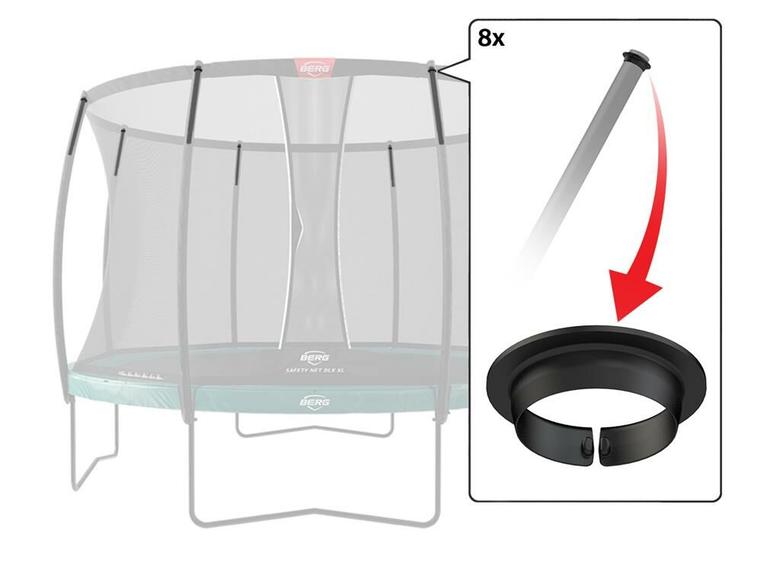 Filet de Sécurité DLX XL - Anneau de soutien en mousse (8x)