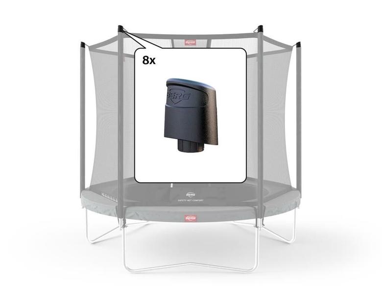 Filet de sécurité Comfort - Cache poteau supérieur (8x)