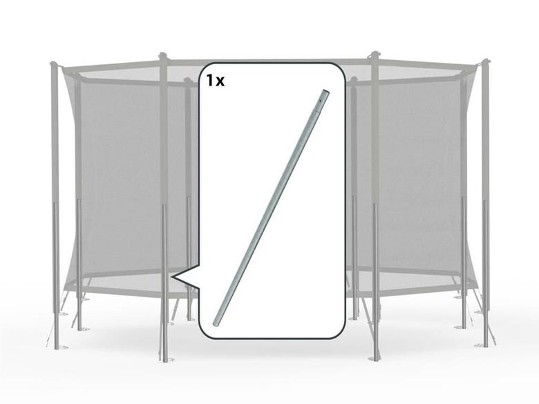 Sicherheitsnetz Comfort - Unteres Rohr + Federclip (120cm)