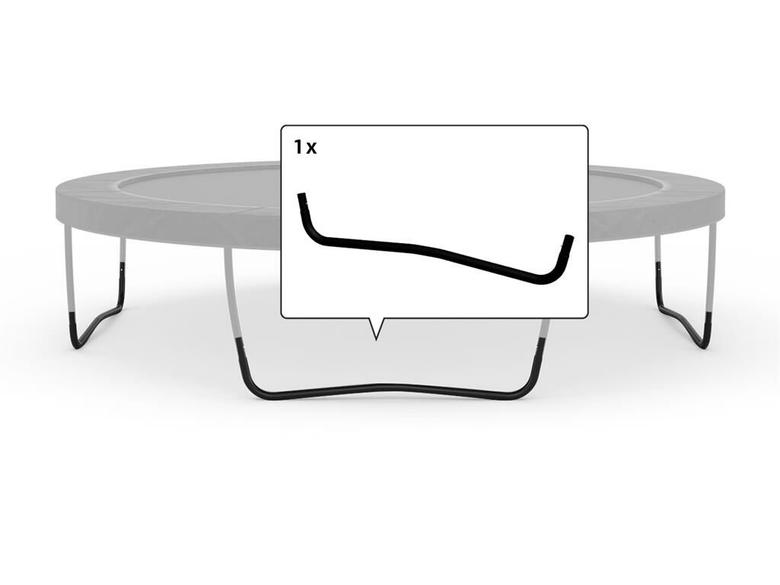 Champion/Elite - Cadre Inférieur 430 + 470 (Courbée,Noir)