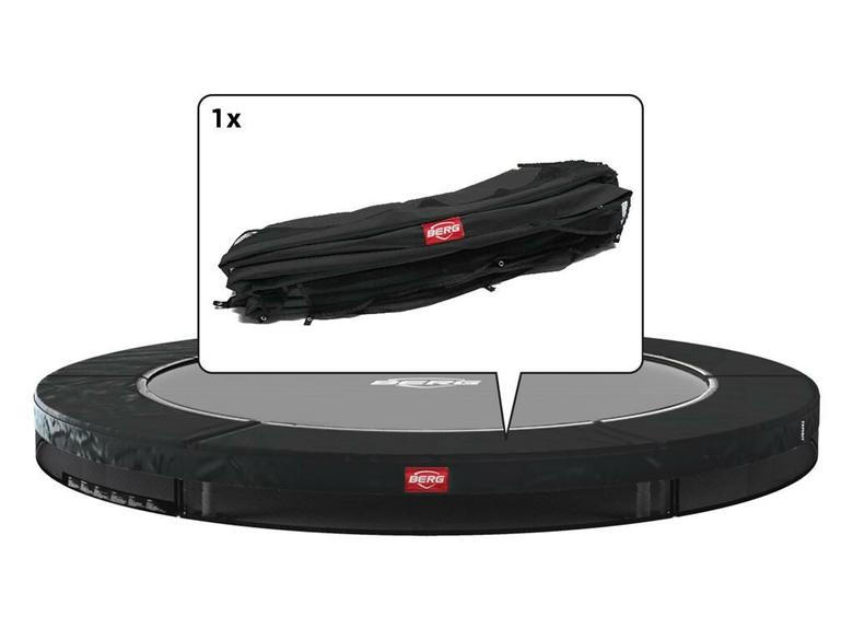 Favorit - InGround Beschermrand 430 Zwart met witte rand