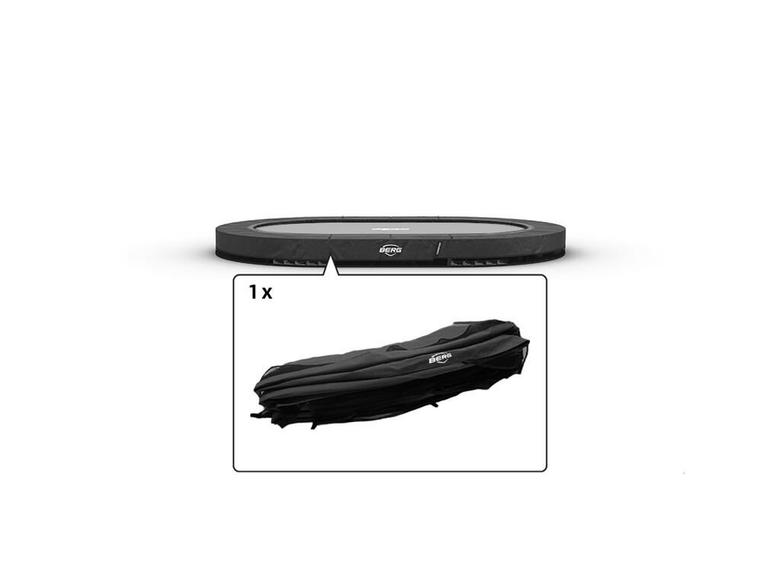 Grand Champion - InGround Schutzrand 350 Grau (22cm)