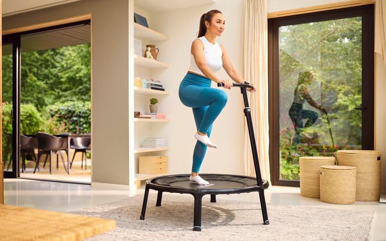 BERG Fitness trampoline 110 Black + Handlebar M1