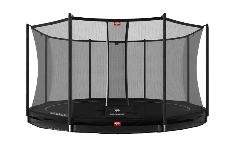 BERG Favorit InGround 430 Black + Safety Net Comfort