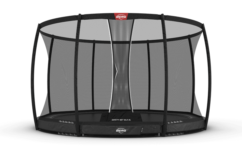 BERG Elite InGround 430 Grey + Safety Net DLX XL
