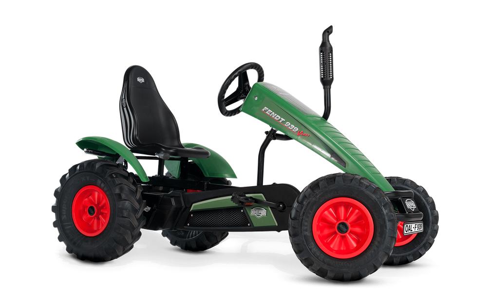 Berg Fendt BFR-3 Farm-Gokart – Go-kart Infantil Con 3 Velocidades, Marcha Atrás Y Freno De Contrapedal, Neumáticos De Tractor Y Diseño Original, Para Niños A Partir De 27 Meses
