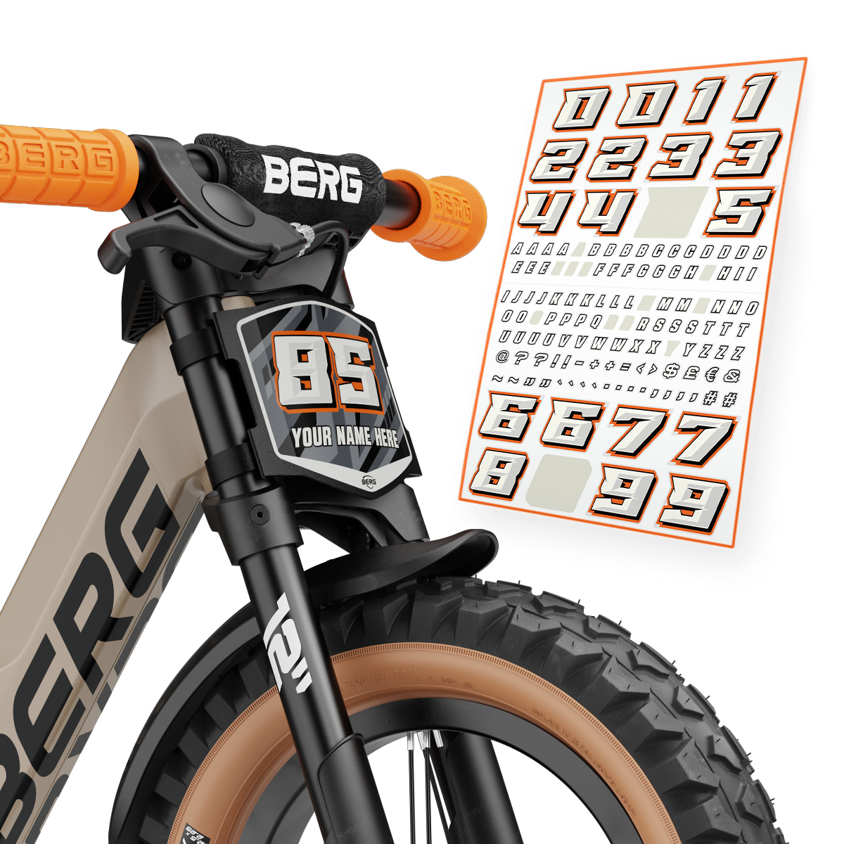 BERG Biky Trail Sand Handbrake