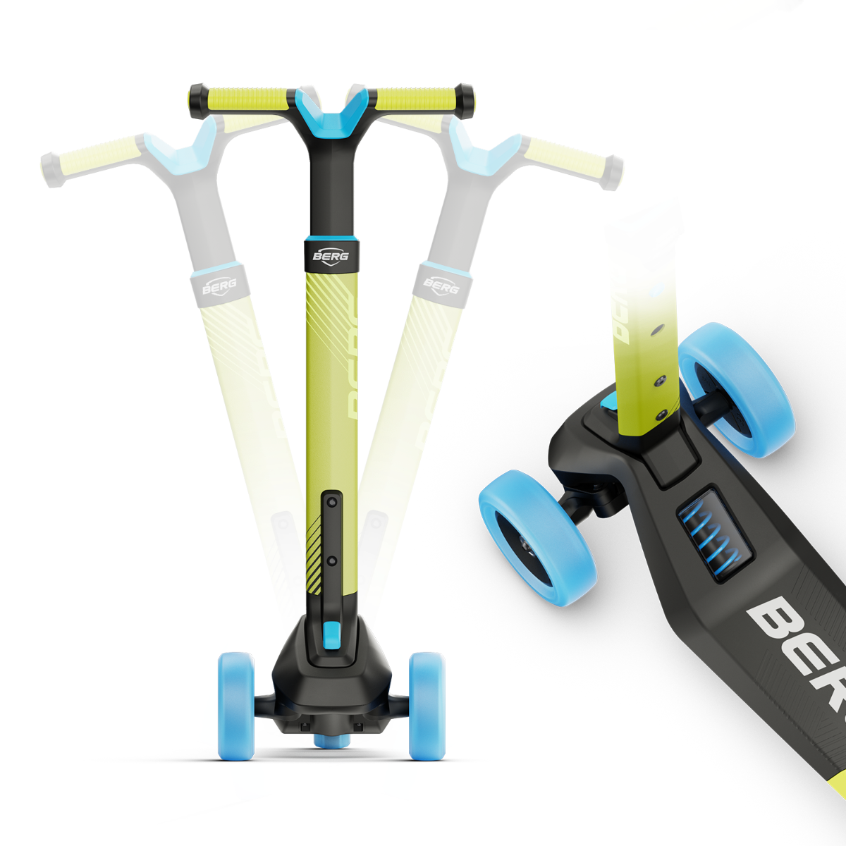 BERG Nexo Foldable Lime