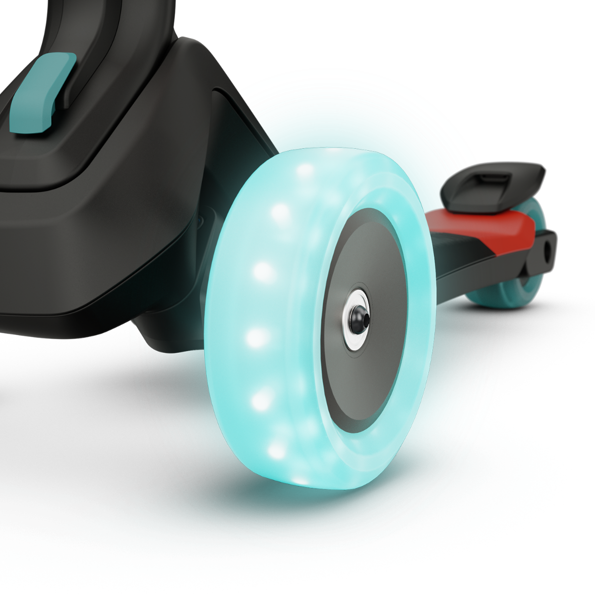 BERG Nexo Foldable Lights Magnet-deck Red