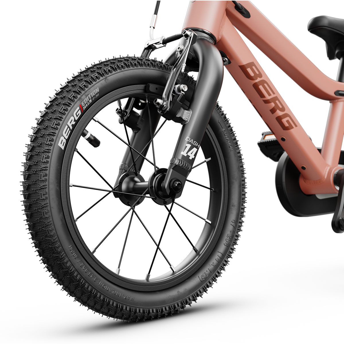 BERG Dash 14 Terracotta Red