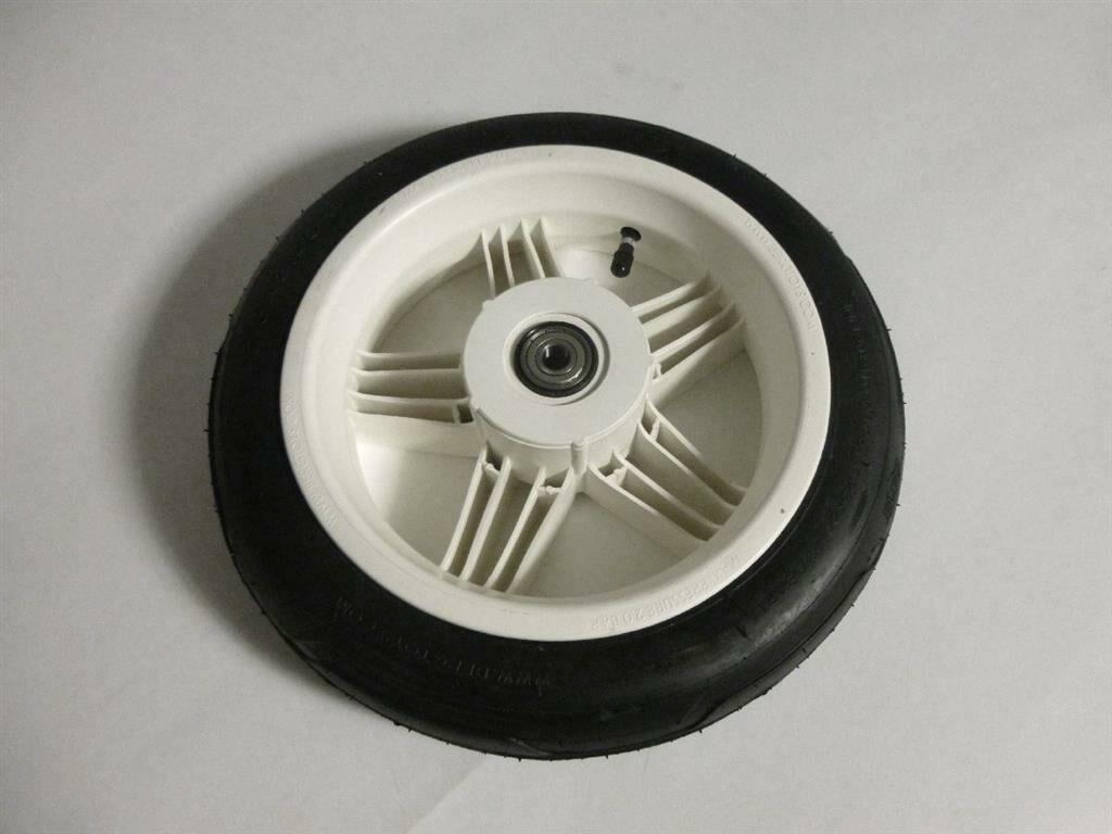 Wheel white 12.5x3.00-9 slick