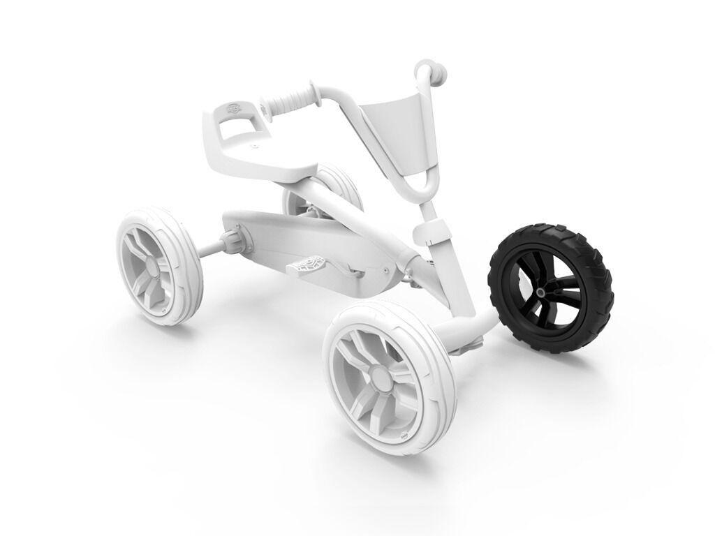 Roue 9x2 Cross - Noir/Noir Avant Gauche