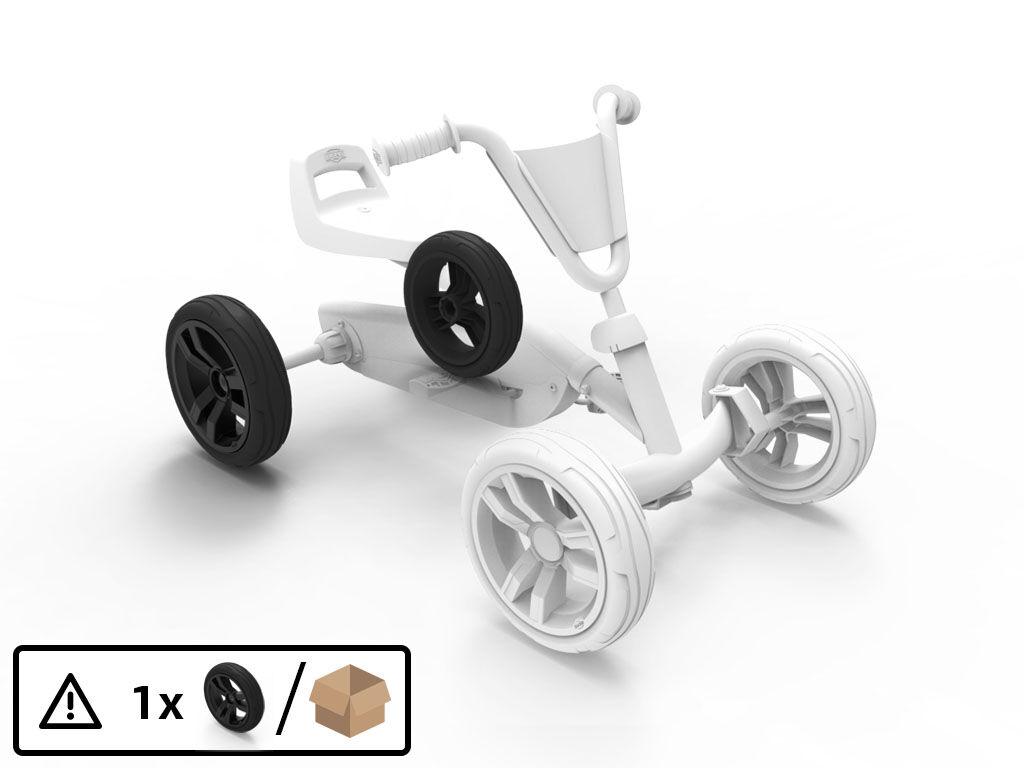 Wheel 9x2 - Black/Black Rear