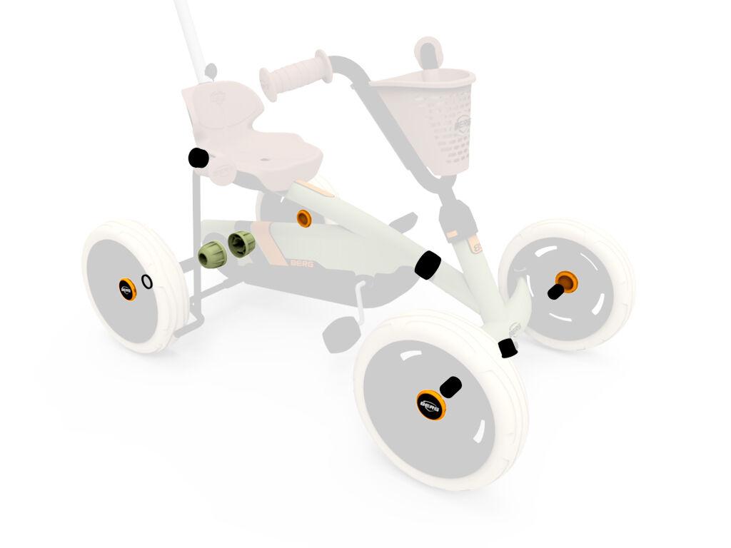 Buzzy 2-in-1 - Plastic parts Retro Green