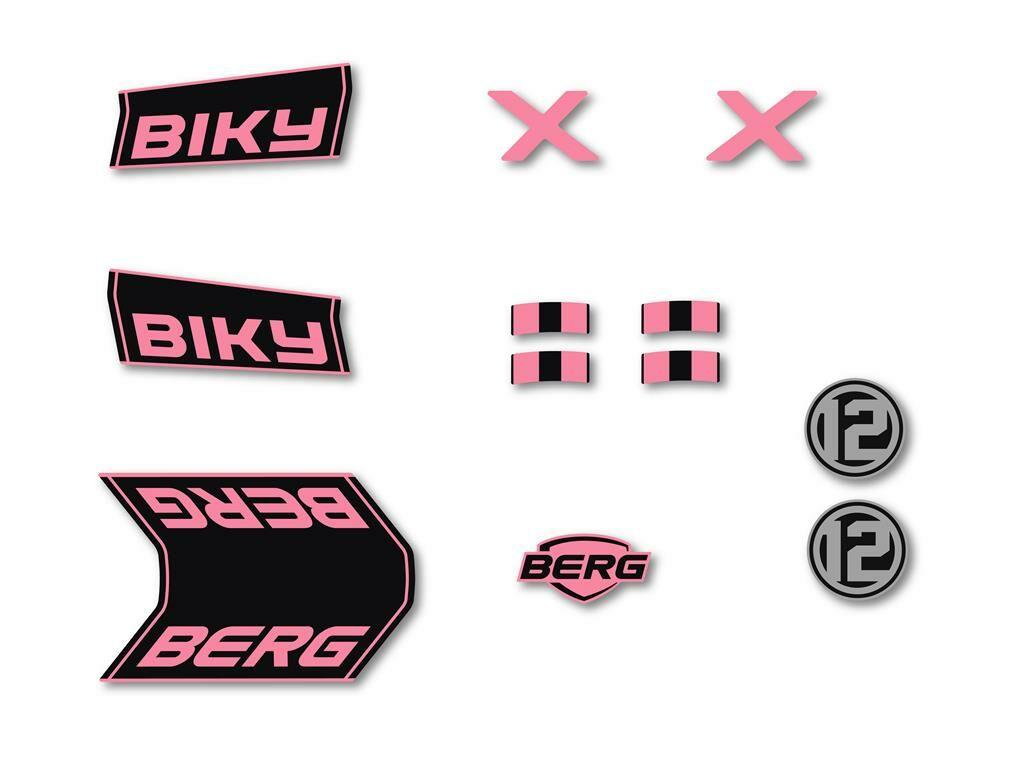 Biky - Sticker set Retro Pink