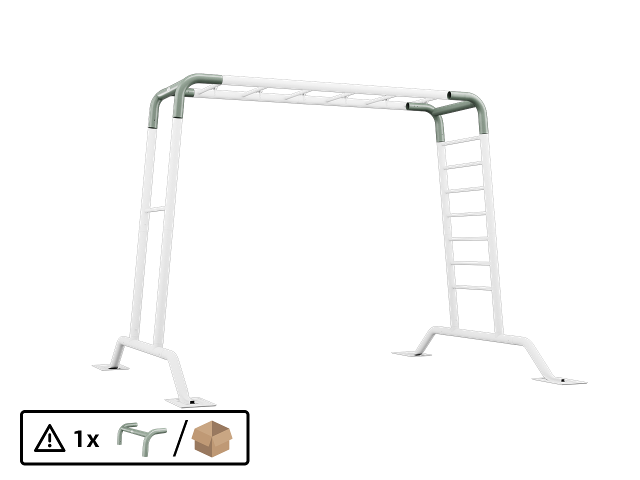 PlayBase Green - Frame Hoekstuk