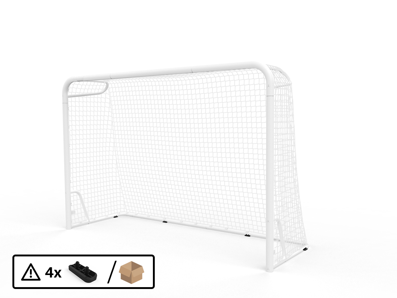 BERG SportsGoal L – Kunststof voetje grondbuis (4x)