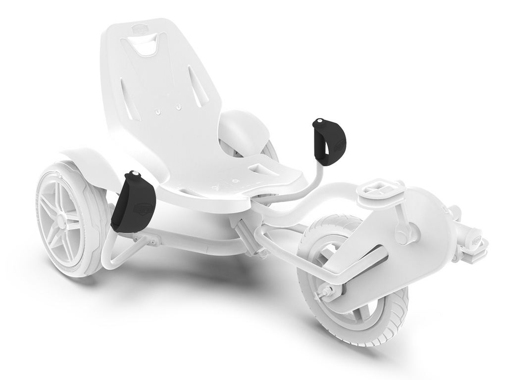 Street-X - Handbeschermers Zwart (2x)