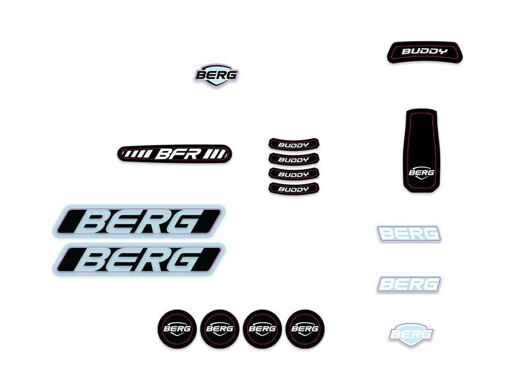 Buddy 2.0 - Aufkleber-Set Redster