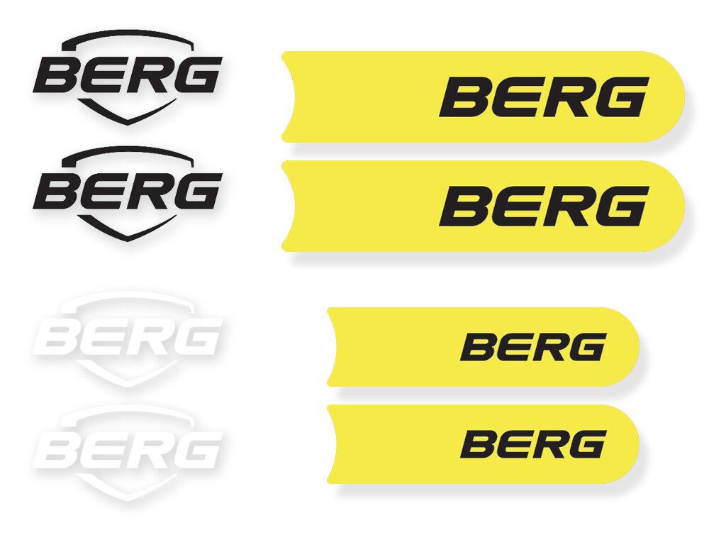 BERG GO Twirl Multicolor - Set d'étiquettes