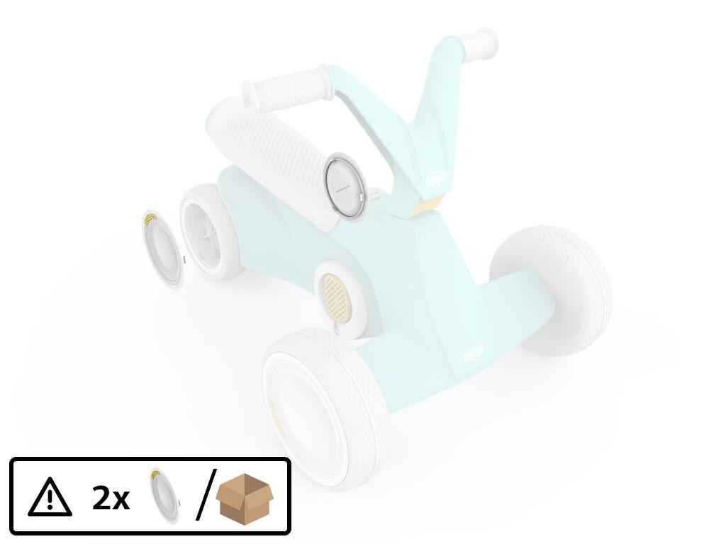 BERG GO² Mint - Radkappe Hinterrad (2x)