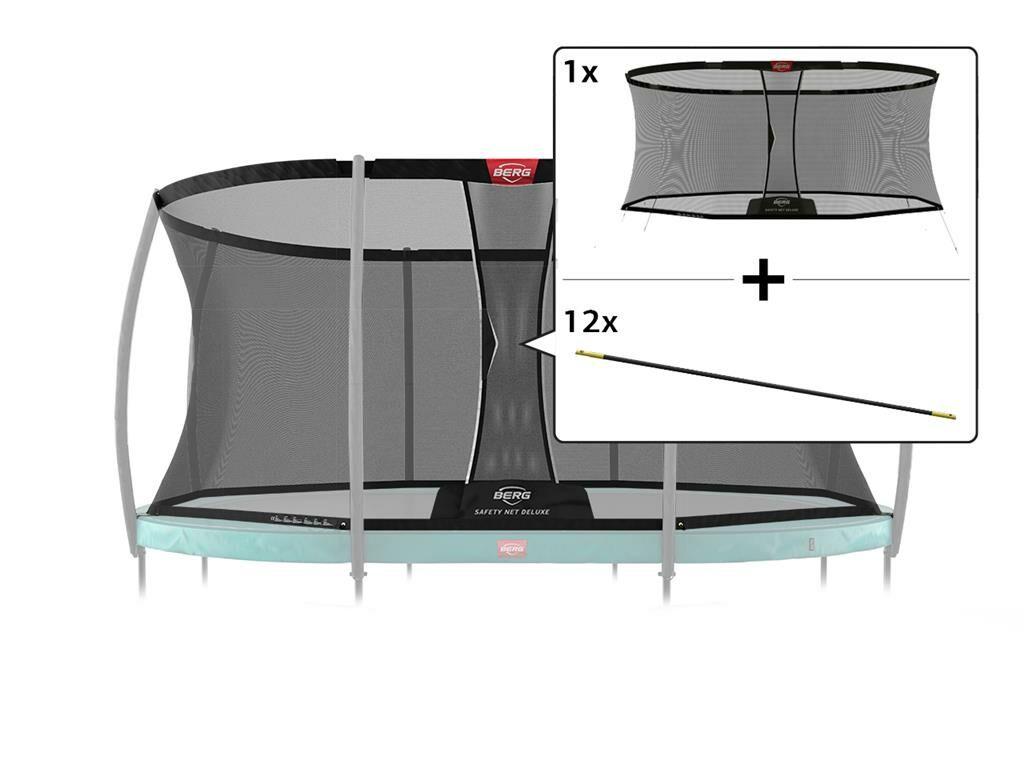 Grand Safety Net Deluxe - Los Net 470 + Hoepelset