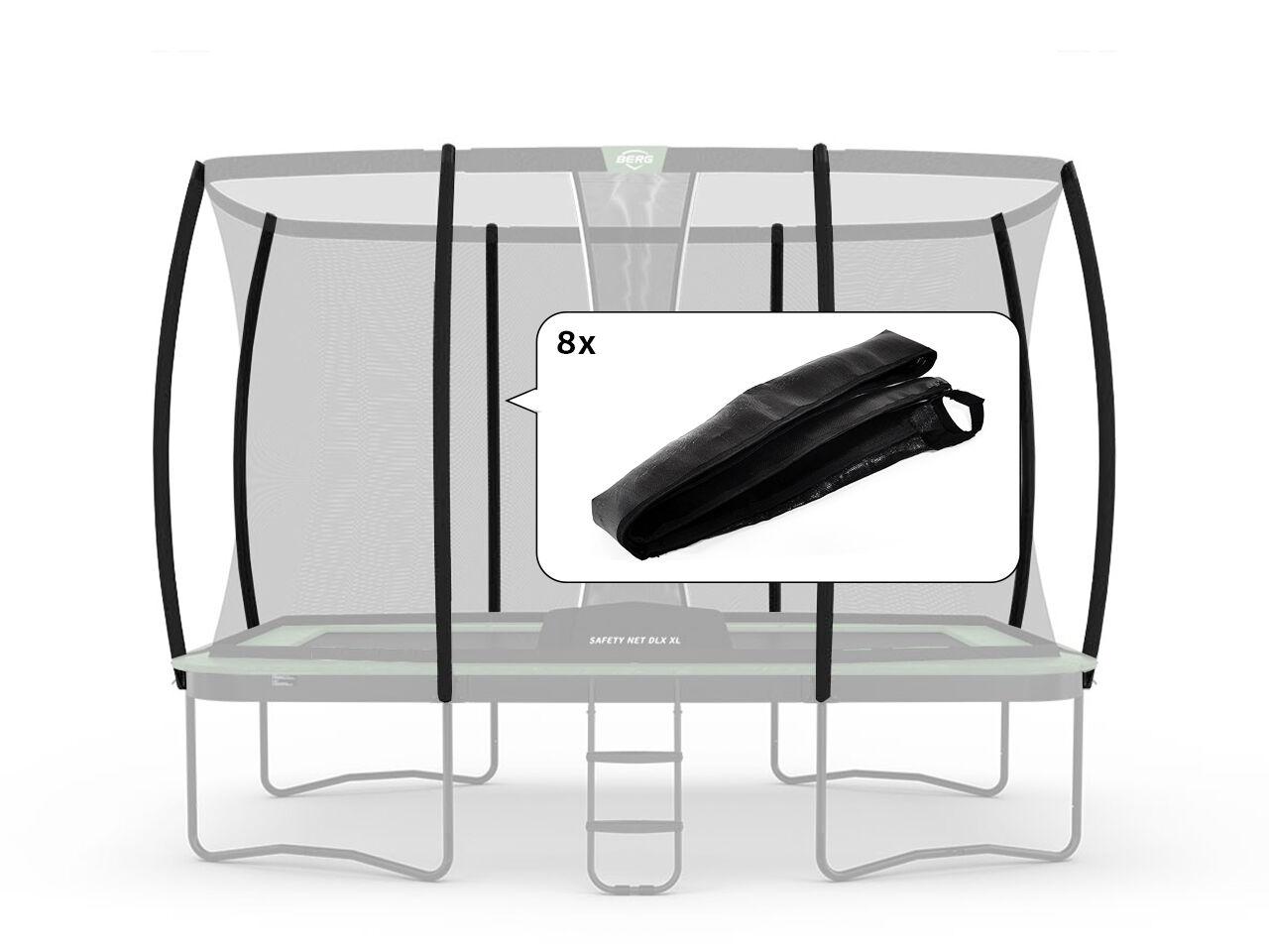 Ultim Safety Net Deluxe XL ECO - Pole Sleeves (8x)