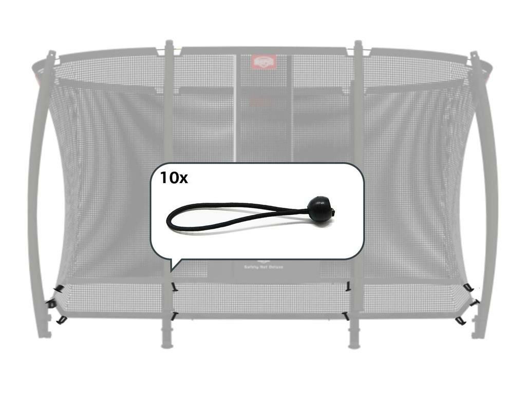 Safety Net Deluxe - Elastic bands for bottom of netting (10x